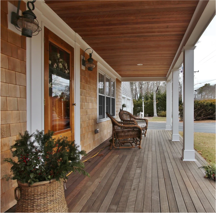 wood porch